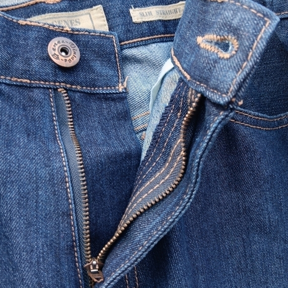 Vintage Genes 1891 Men’s Straight Slim Jeans. Men's Size 34/32 - Picture 6 of 8